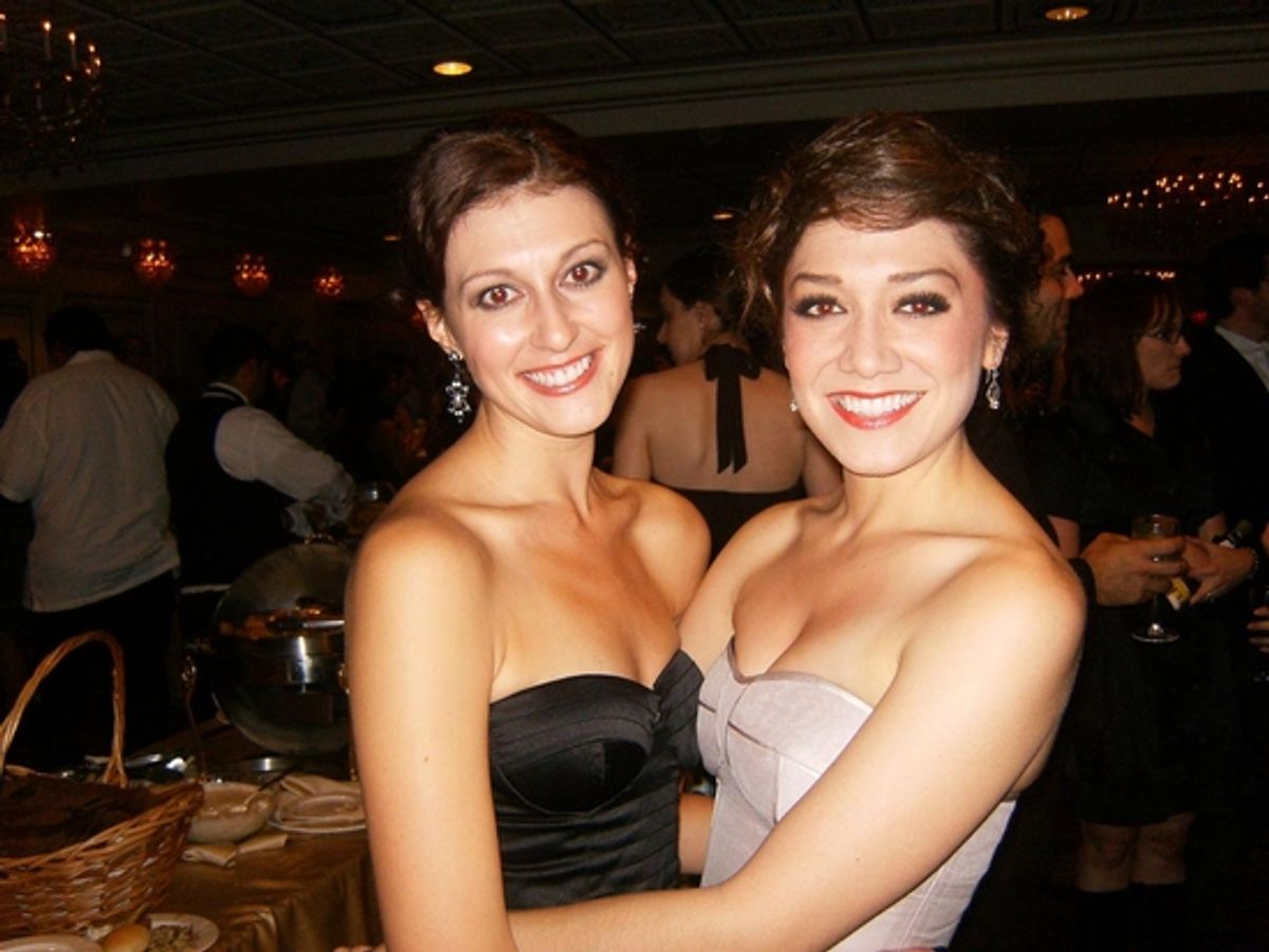 Melissa Zaremba and Zarah Mahler at 